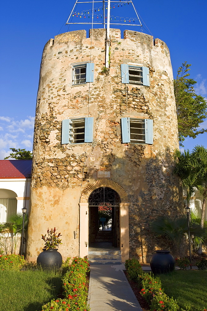 Bluebeards Castle in Charlotte Amalie, St. Thomas, U.S. Virgin Islands, West Indies, Caribbean, Central America