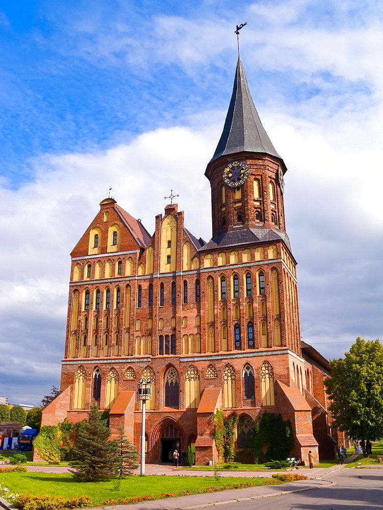 Cathedral on Kant's Island, Kaliningrad (Konigsberg), Russia, Europe 