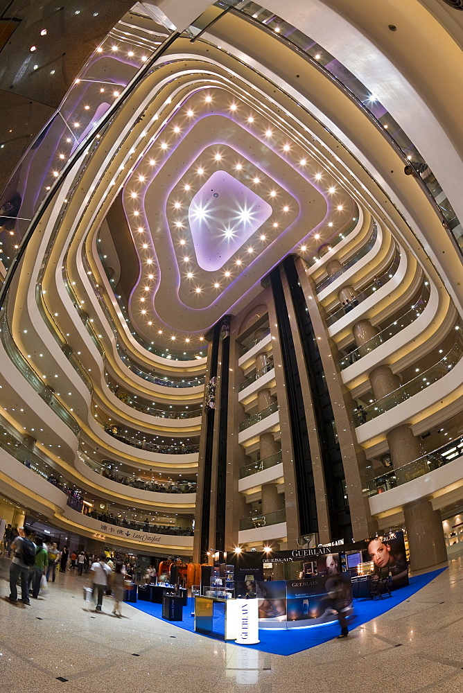 Interior of Times Square shopping mall, Wan Chai, Causeway Bay, Hong Kong, China, Asia