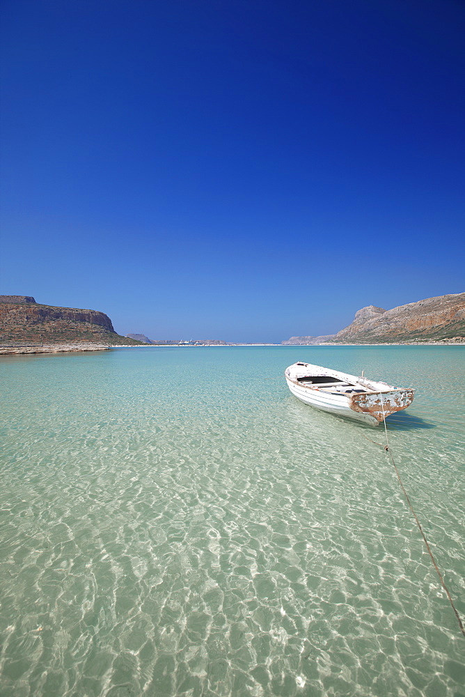 Balos Bay and Gramvousa, Chania, Crete, Greek Islands, Greece, Europe