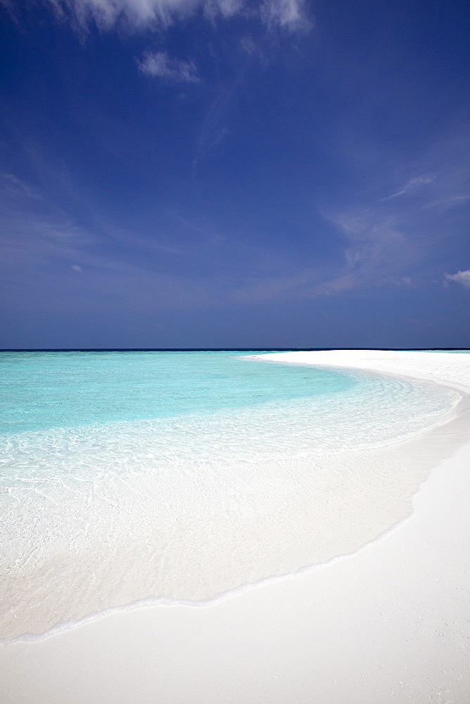 Tropical beach, Maldives, Indian Ocean, Asia