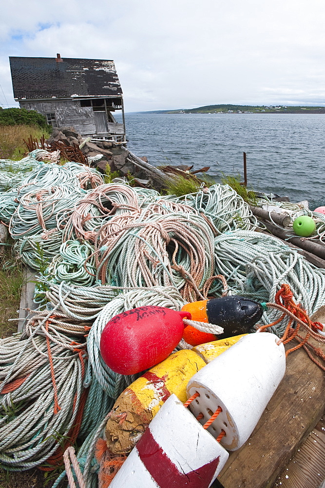 Westport village, Brier Island, Nova Scotia, Canada, North America