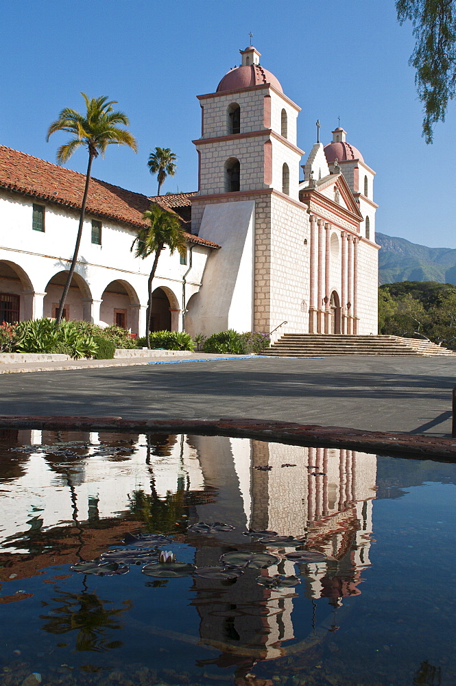 Santa Barbara Mission, Santa Barbara, California, United States of America, North America