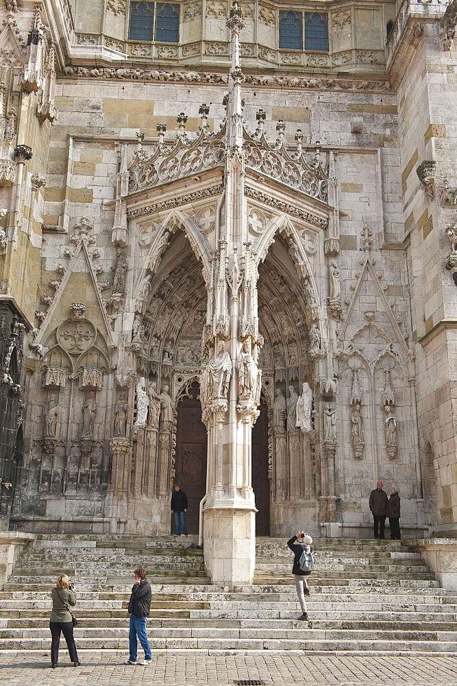 St. Peter's Cathedral in Regensburg, UNESCO World Heritage Site, Bavaria, Germany, Europe