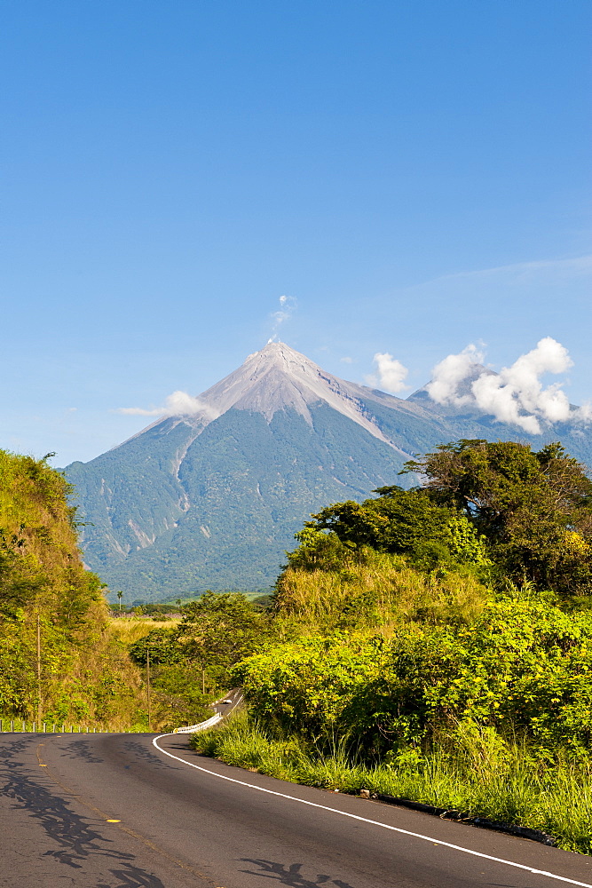 Fuego Volcano, Antigua, Guatemala, Central America