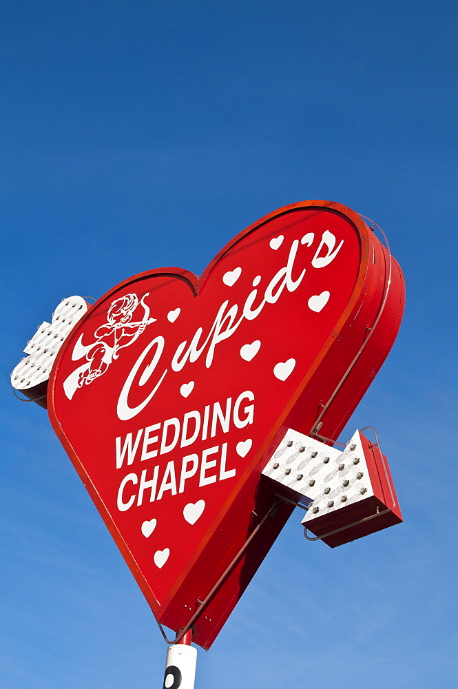 Cupid's Wedding Chapel, Las Vegas, Nevada, United States of America, North America