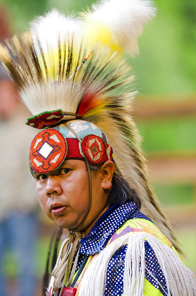 Powwow in Canim Lake, British Columbia, Canada, North America