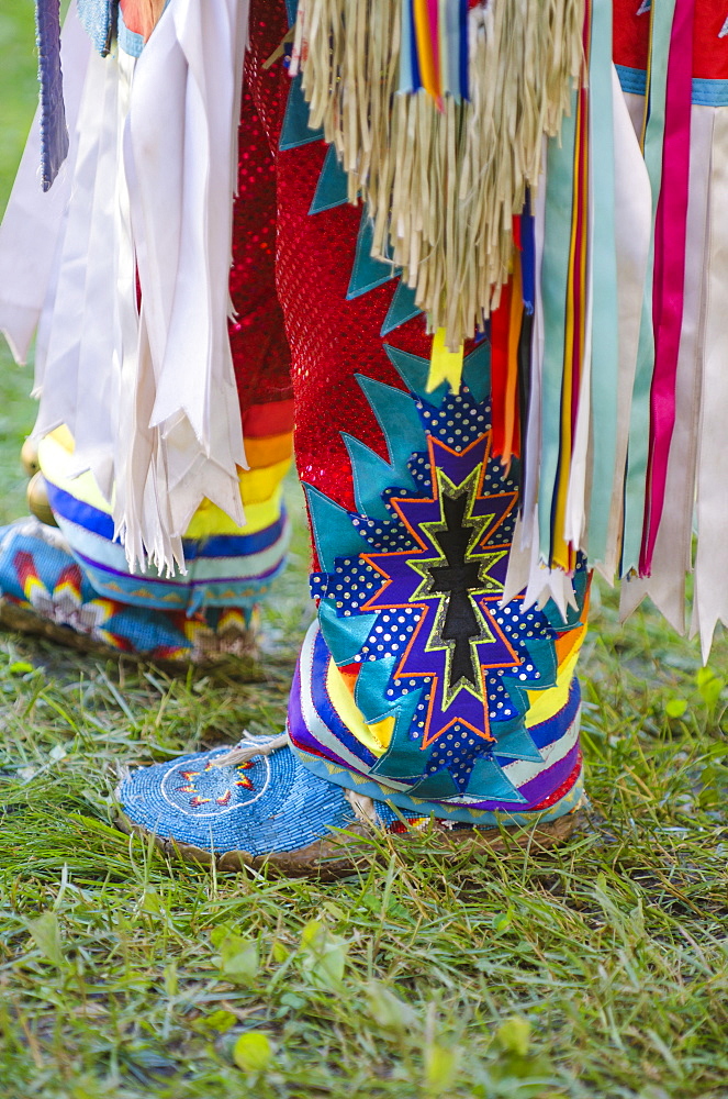 Powwow in Canim Lake, British Columbia, Canada, North America  