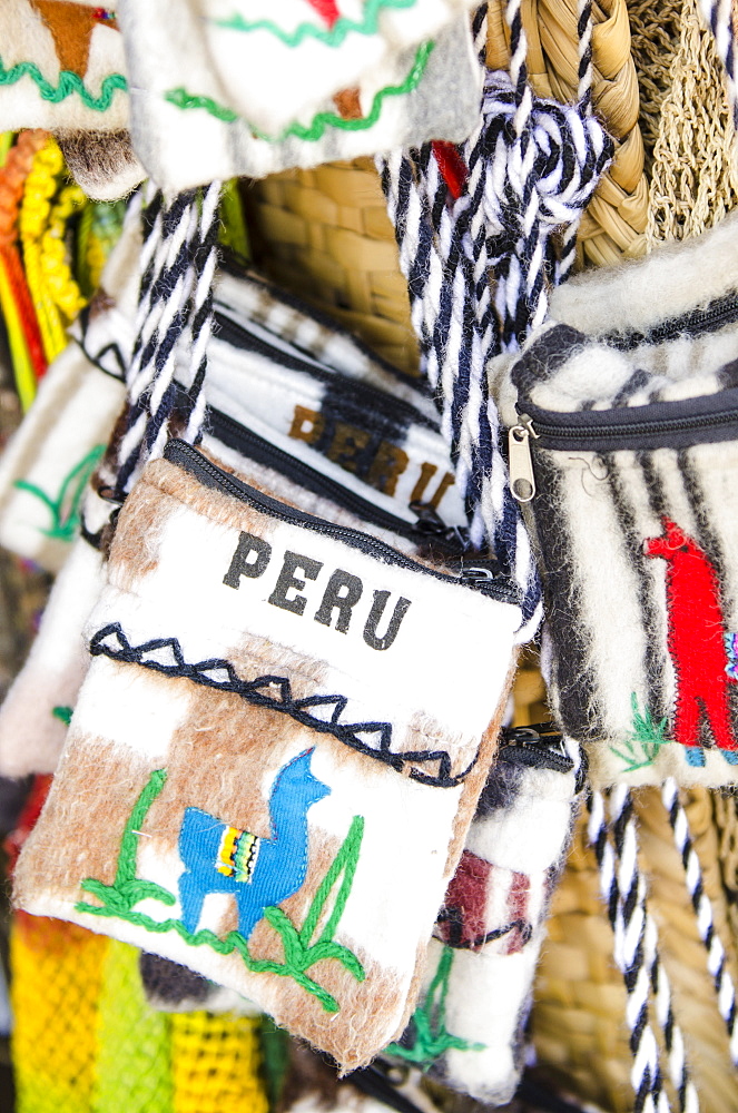 Local souvenirs in Monsefu near Chiclayo, Peru, South America