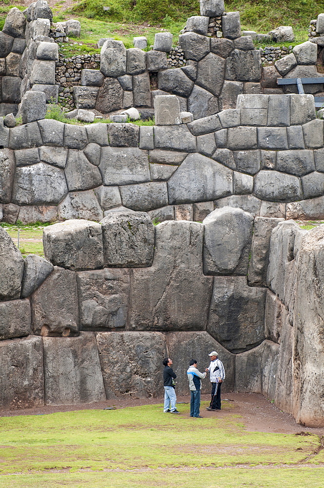 Sacsayhuaman, former capital of the Inca Empire, UNESCO World Heritage Site, Cuzco, Peru, South America