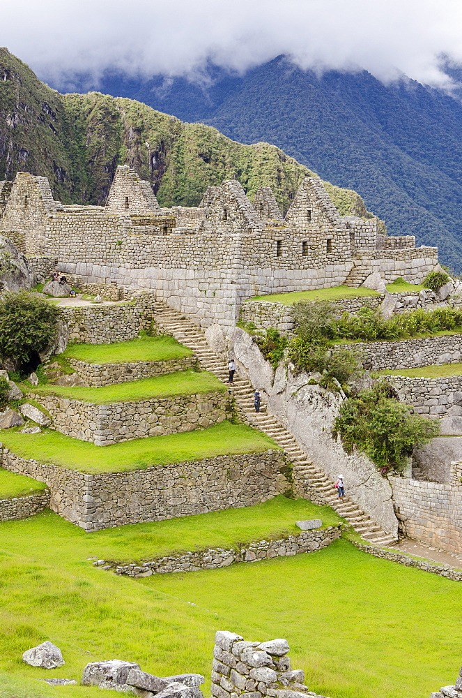 Machu Picchu, UNESCO World Heritage Site, near Aguas Calientes, Peru, South America