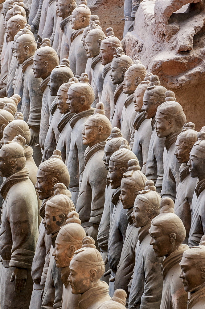 Terracotta Warriors Museum, Xian, Shaanxi, China, Asia