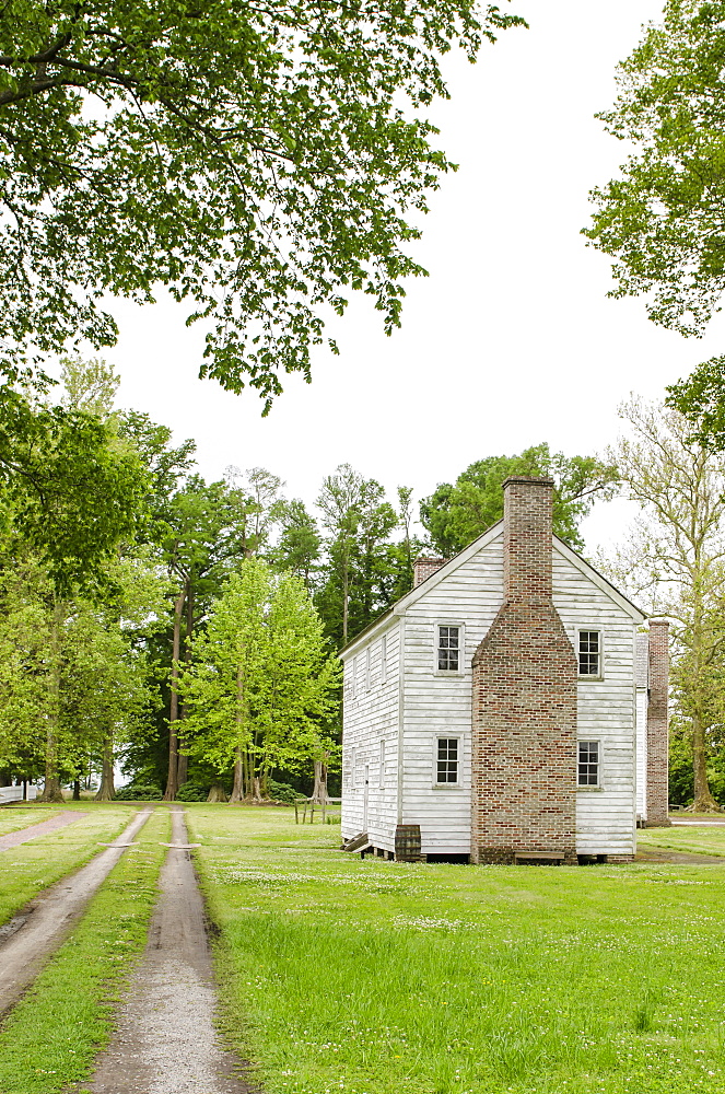 Slave cabin at Somerset Place State Historic Plantation Site, Creswell, North Carolina, United States of America, North America