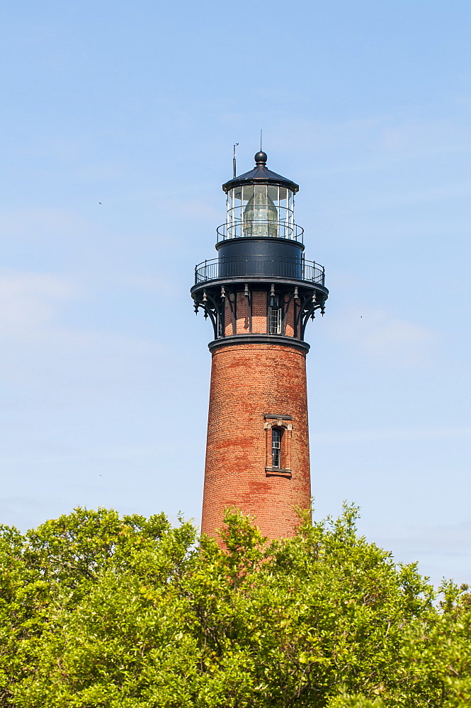 Currituck Beach Lighthouse, Corolla, Outer Banks, North Carolina, United States of America, North America