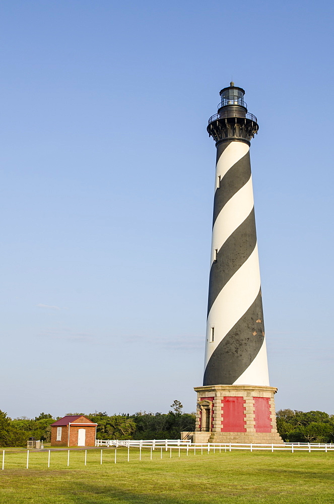 Cape Hatteras Light Station, Hatteras Island, Outer Banks, North Carolina, United States of America, North America