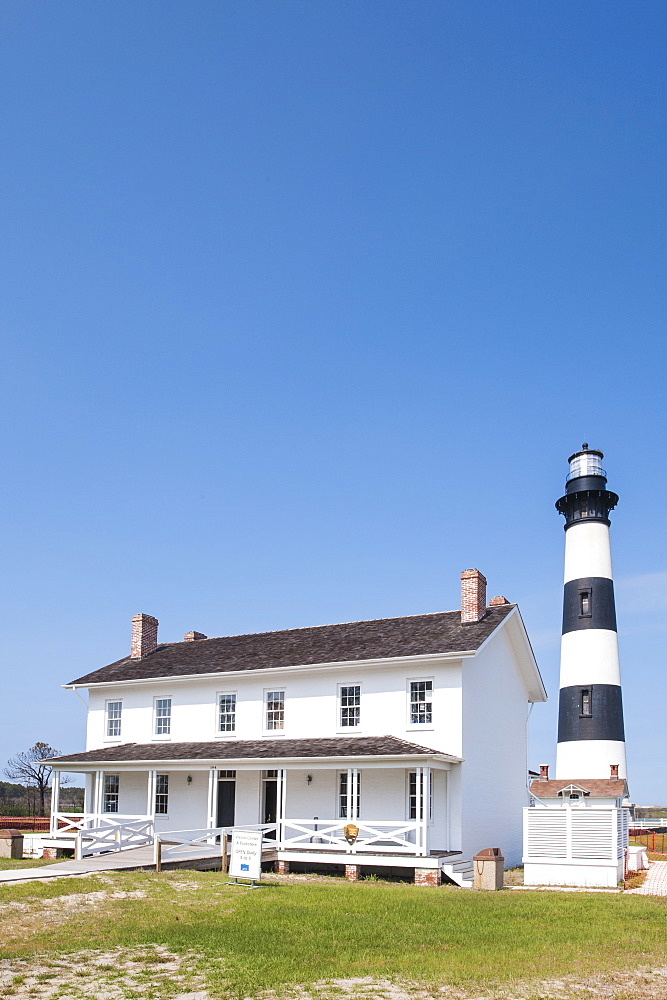 Bodie Island Light Station, Outer Banks, North Carolina, United States of America, North America