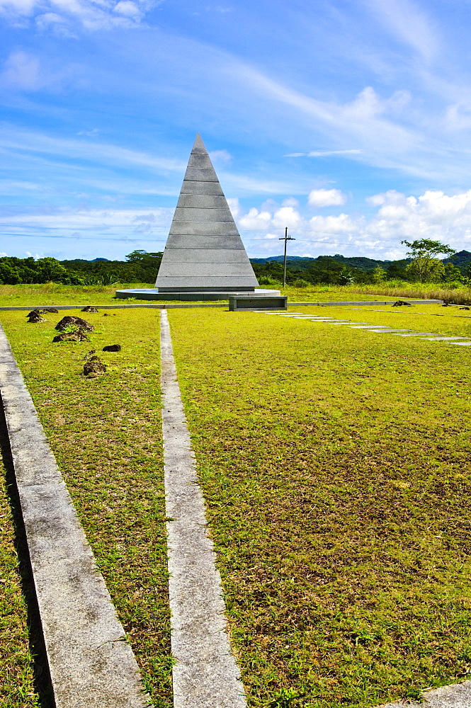 Japanese war memorial Koror, Republic of Palau, Pacific