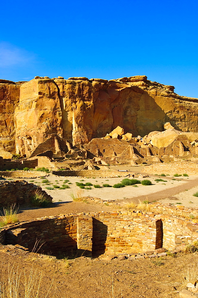 Pueblo Bonito Chaco Culture National Historical Park scenery, New Mexico, United States of America, North America