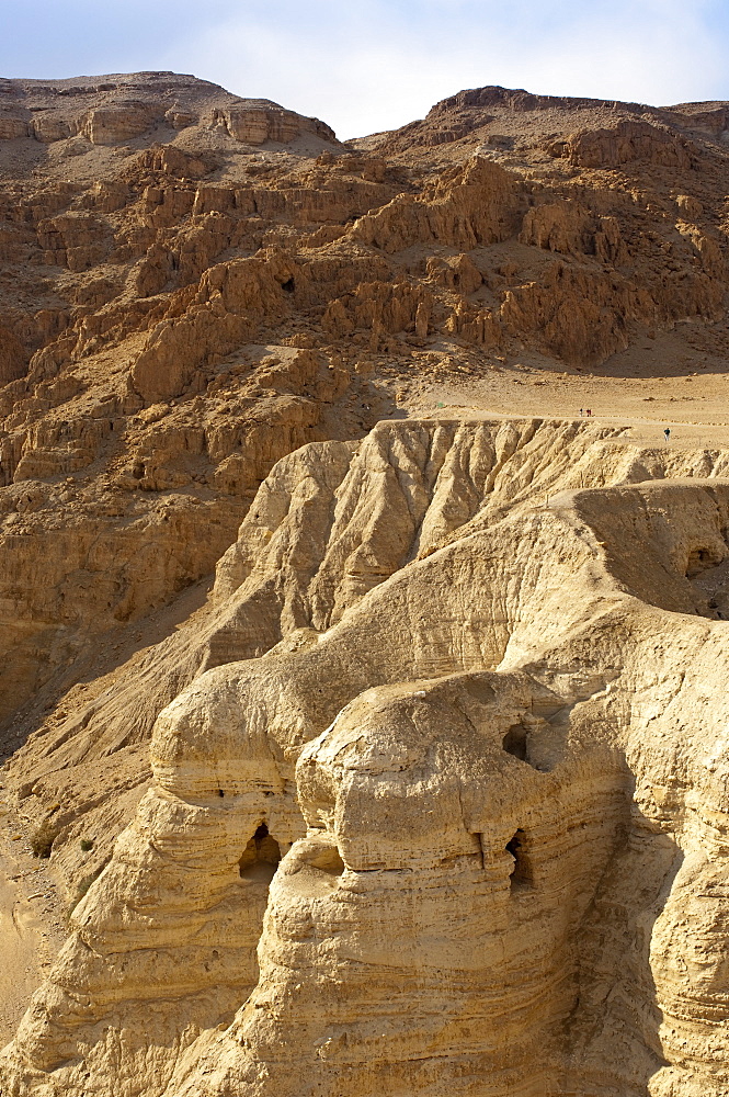 Qumran caves, Israel, Middle East