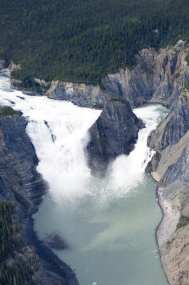 Virginia Falls, Nahanni National Park Reserve, Northwest Territories, Canada, North America