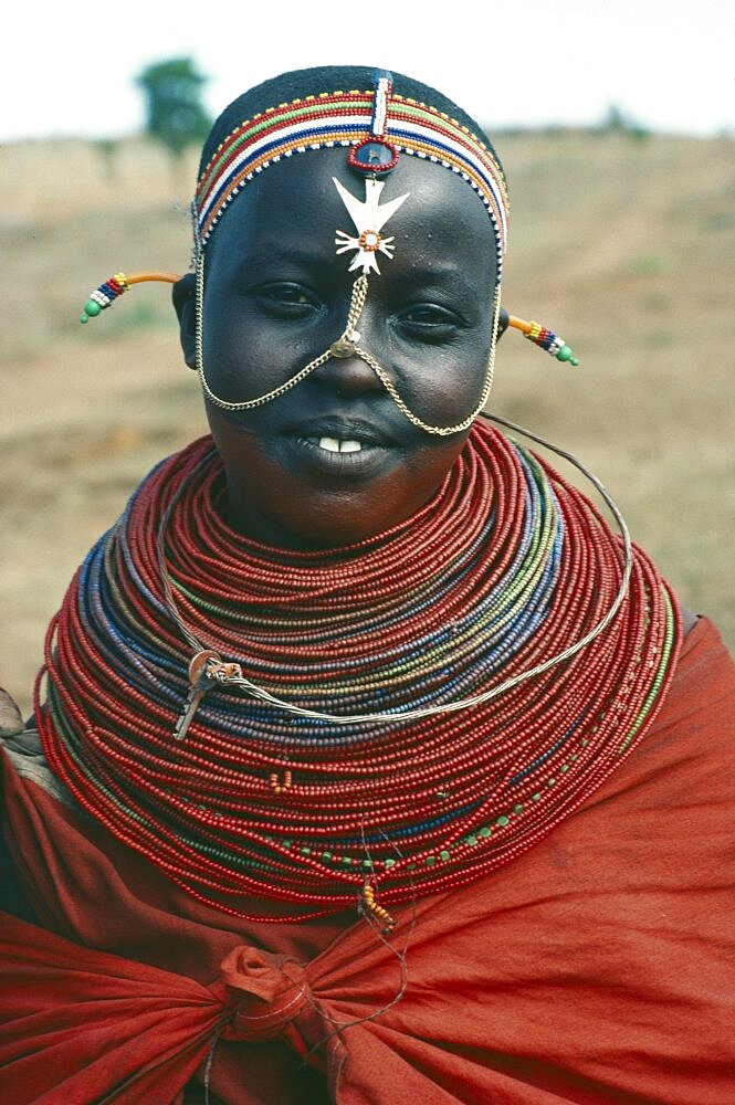 KENYA  Indigenous People Samburu girl   Tribal People