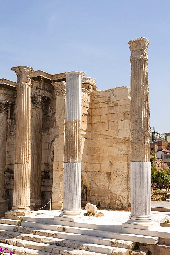 Greece, Attica, Athens, Hadrian's Library.