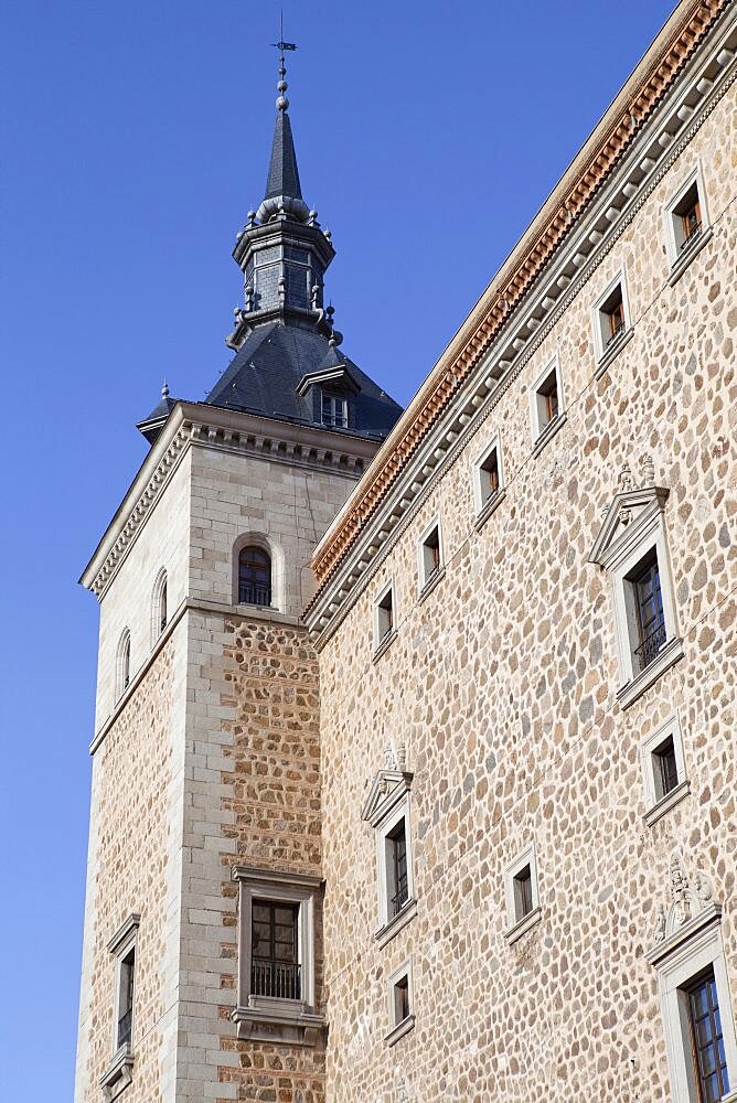 Spain, Castilla La Mancha, Toldeo, The Alcazar.