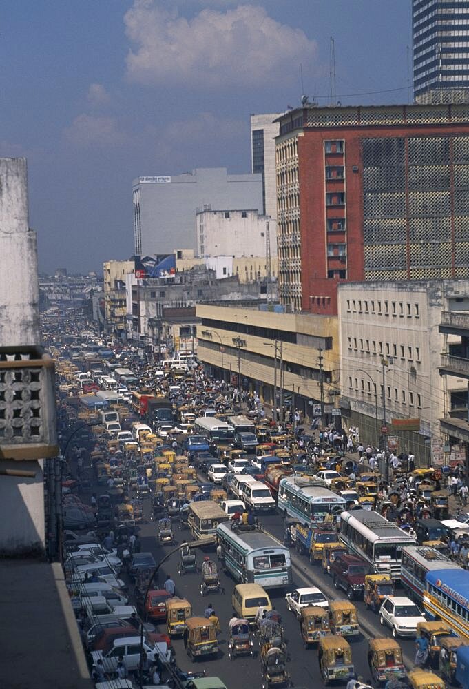 BANGLADESH  Dhaka City centre traffic jam Dacca   congestion Center
