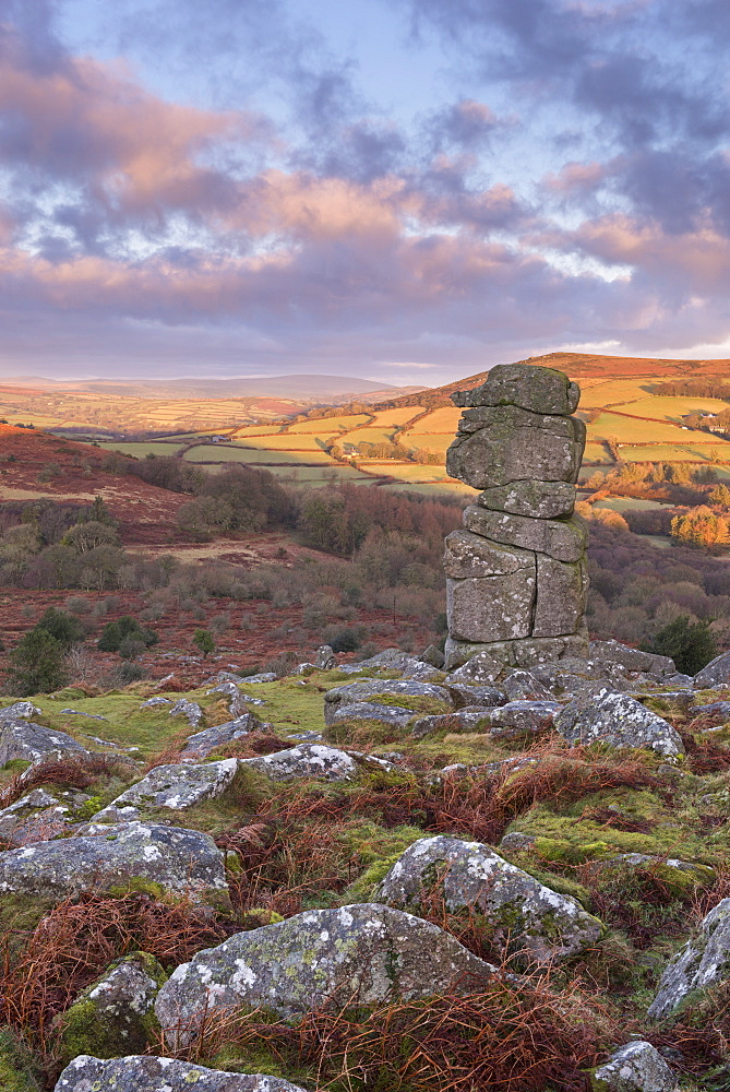 Bowerman's Nose on Dartmoor, Dartmoor National Park, Devon, England, United Kingdom, Europe