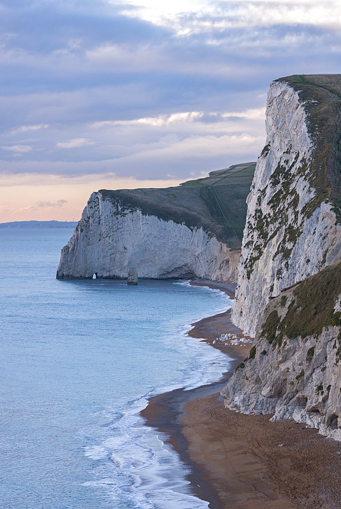 Bat's Head cliff on the Jurassic Coast, UNESCO World Heritage Site, Durdle Door, Dorset, England, United Kingdom, Europe