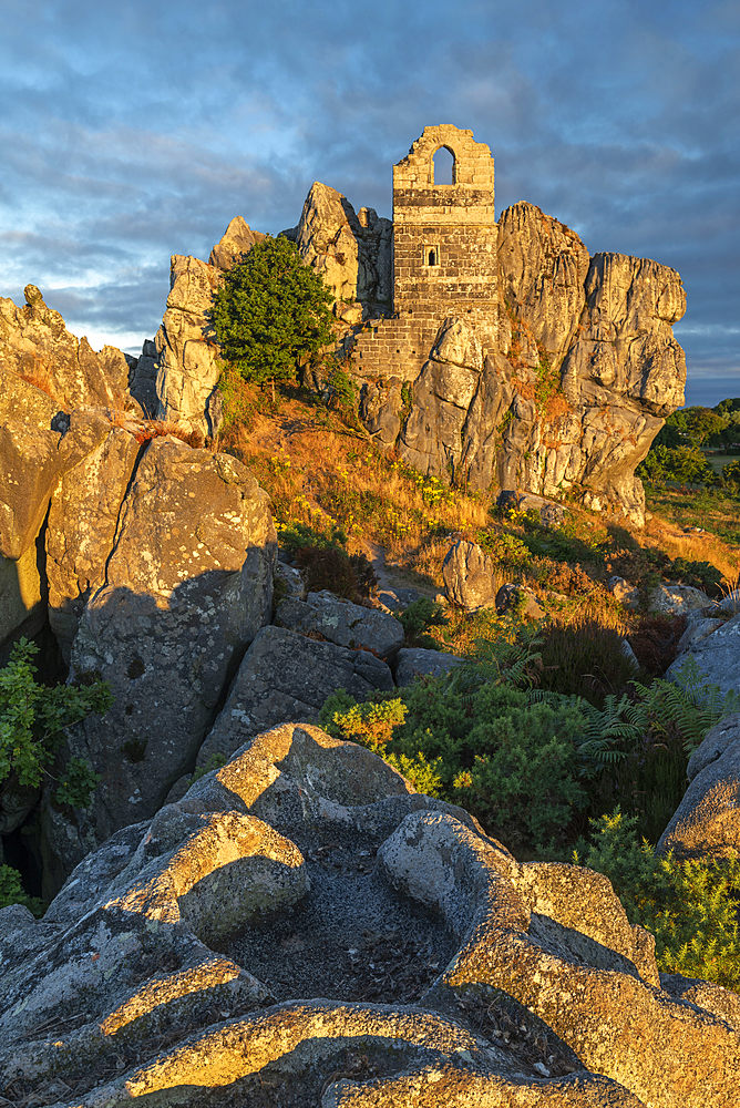 St. Michael's Chapel on Roche Rock, Cornwall, England, United Kingdom, Europe