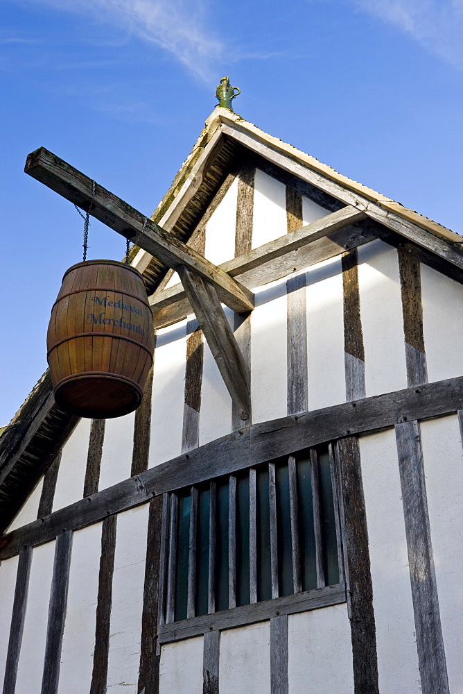 The 13th century Medieval Merchants House is one of the oldest surviving merchant houses in England, Southampton, Hampshire, England, United Kingdom, Europe