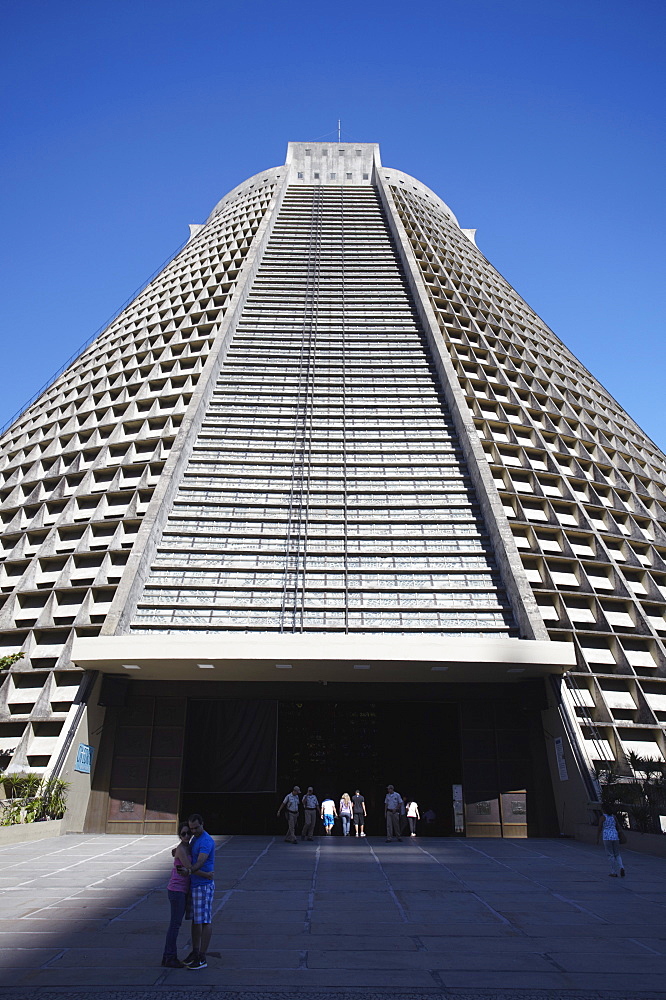 Metropolitan Cathedral of St. Sebastian, Centro, Rio de Janeiro, Brazil, South America 