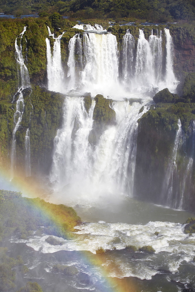 Iguacu Falls, Iguacu National Park, UNESCO World Heritage Site, Parana, Brazil, South America 