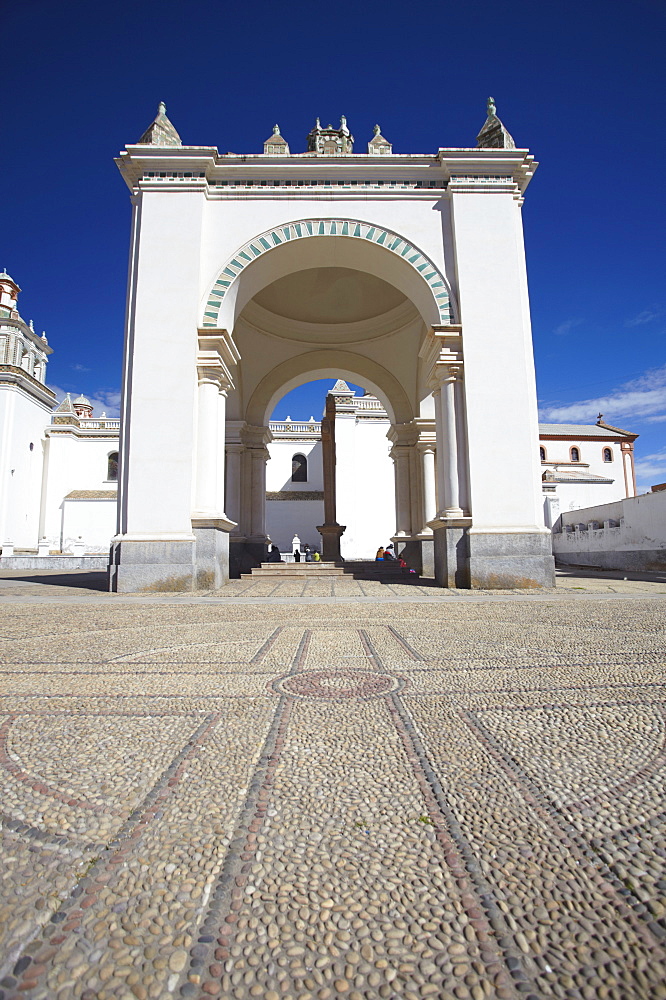 Copacabana Cathedral, Copacabana, Lake Titicaca, Bolivia, South America