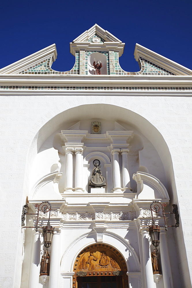 Copacabana Cathedral, Copacabana, Lake Titicaca, Bolivia, South America