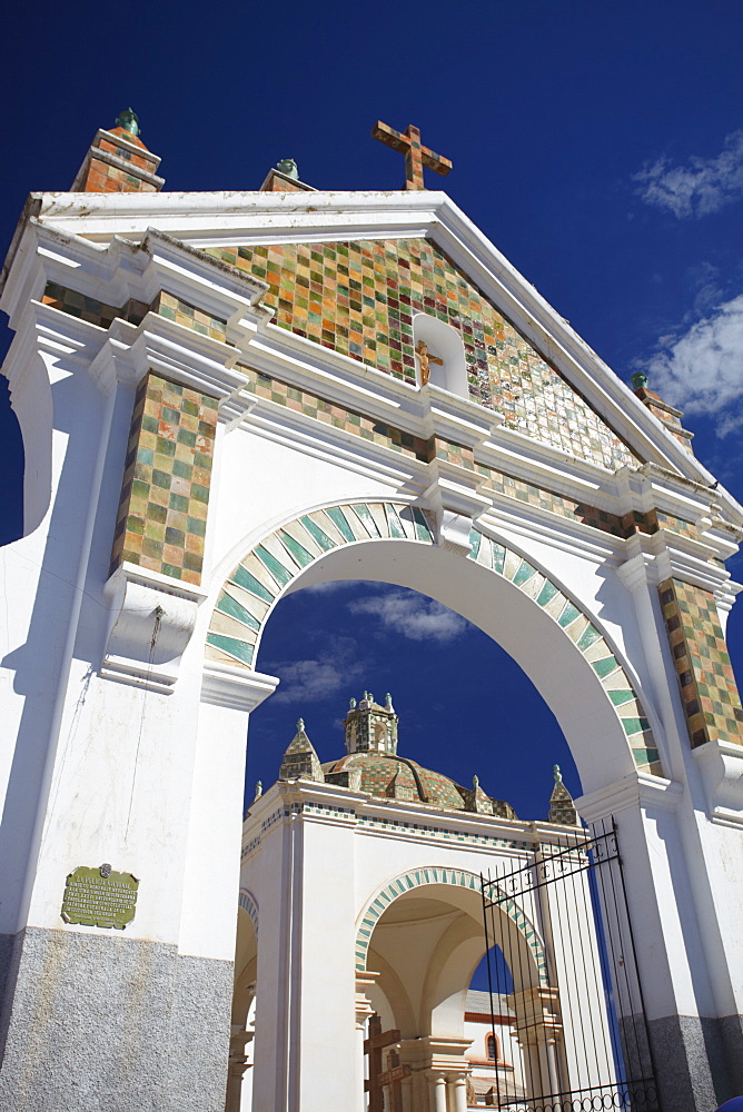 Copacabana Cathedral, Copacabana, Lake Titicaca, Bolivia, South America