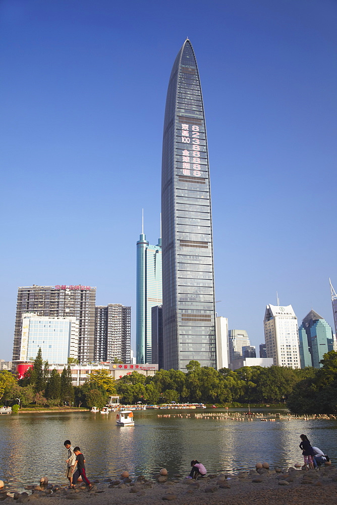 Kingkey 100 Finance Building, Shenzhen, Guangdong, China, Asia