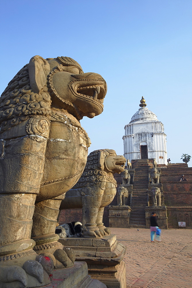 Fasidega Temple, Durbar Square, Bhaktapur, UNESCO World Heritage Site, Kathmandu Valley, Nepal, Asia