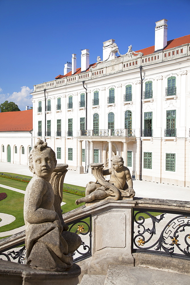 Esterhazy Palace, Fertod, Western Transdanubia, Hungary, Europe