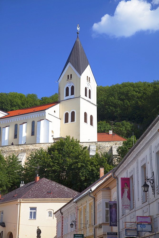 Church of the Virgi Mary, Trencin, Trencin Region, Slovakia, Europe 