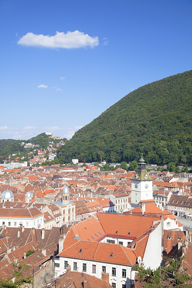 View of Brasov, Transylvania, Romania, Europe  