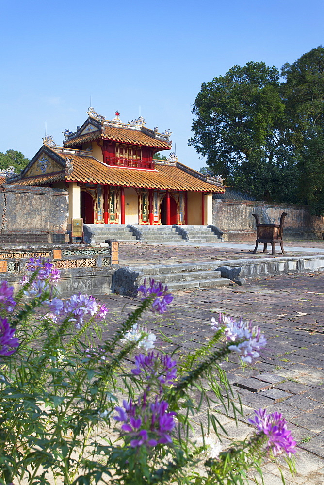 Tomb of Minh Mang, UNESCO World Heritage Site, Hue, Thua Thien-Hue, Vietnam, Indochina, Southeast Asia, Asia