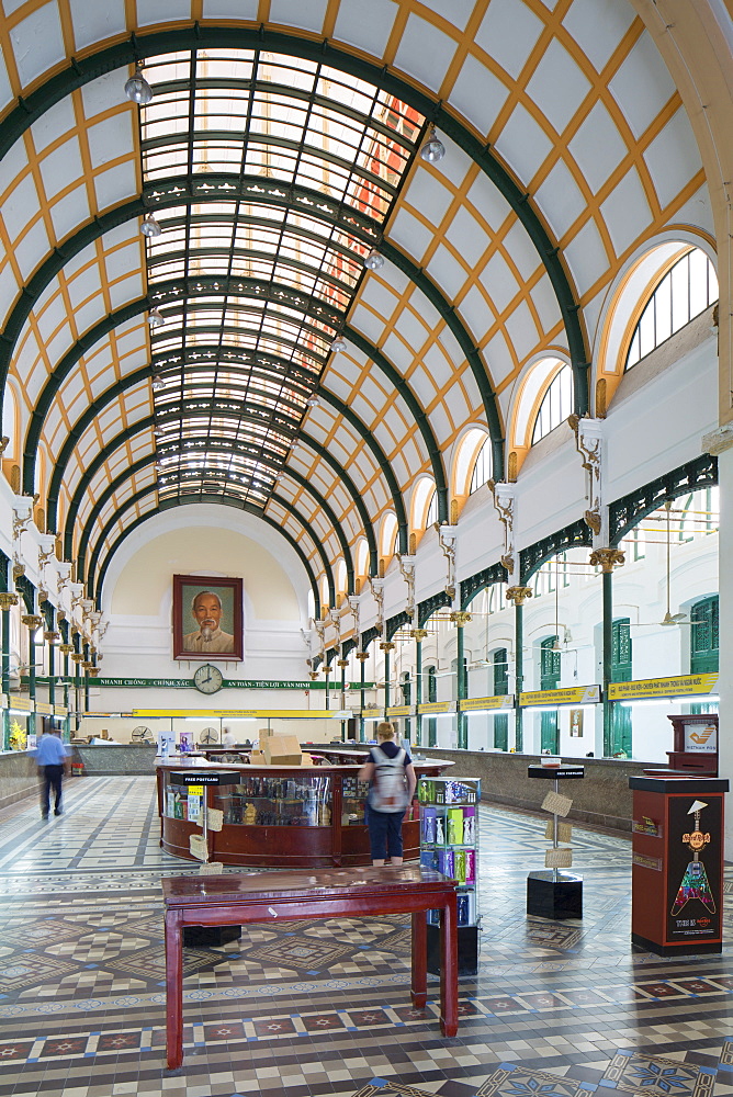 Central Post Office, Ho Chi Minh City, Vietnam, Indochina, Southeast Asia, Asia