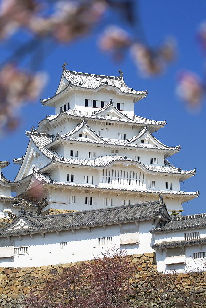 Himeji Castle, UNESCO World Heritage Site, Himeji, Kansai, Honshu, Japan, Asia