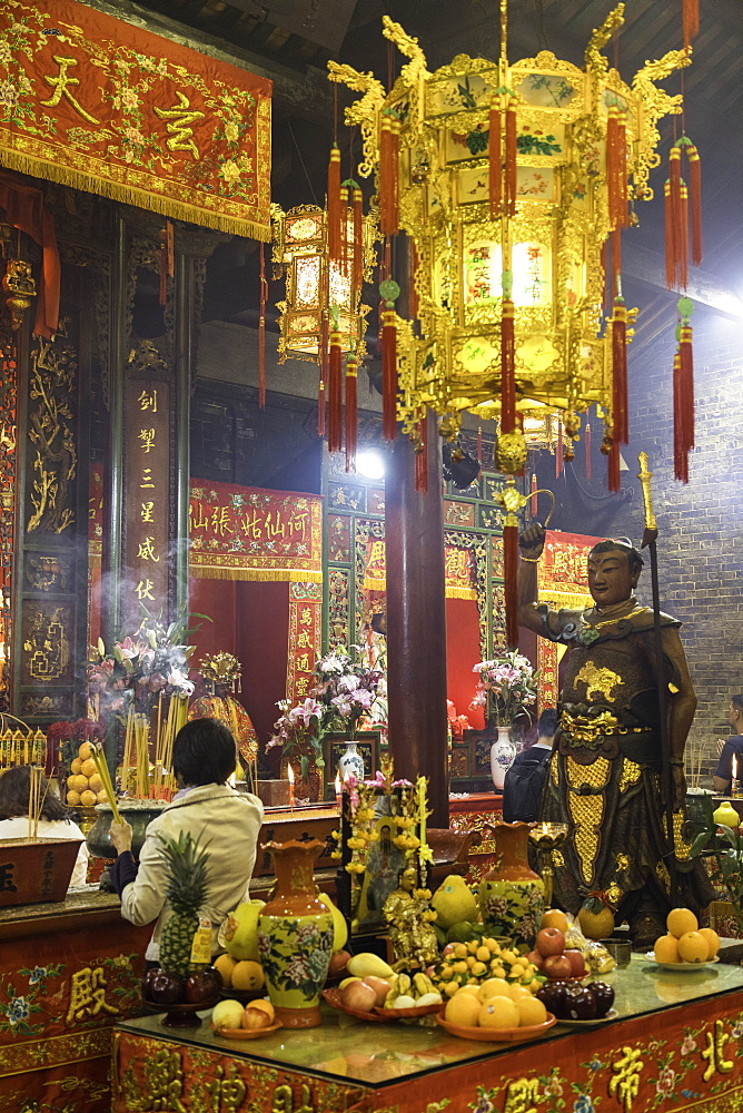 Pak Tai Temple, Wan Chai, Hong Kong Island, Hong Kong, China, Asia