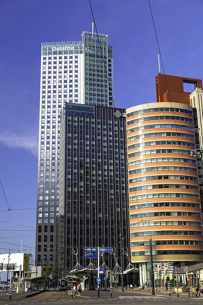 Maastoren building, Rotterdam, Zuid Holland, Netherlands, Europe