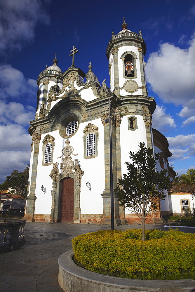 Sao Francisco de Assis (St. Francis of Assisi) Church, Sao Joao del Rei, Minas Gerais, Brazil, South America 