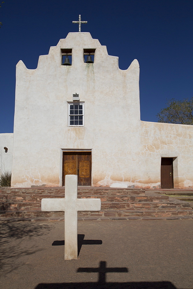 San Jose de la Laguna Mission and Convento, constructed between 1699 and 1701, Laguna Pueblo, New Mexico, United States of America, North America