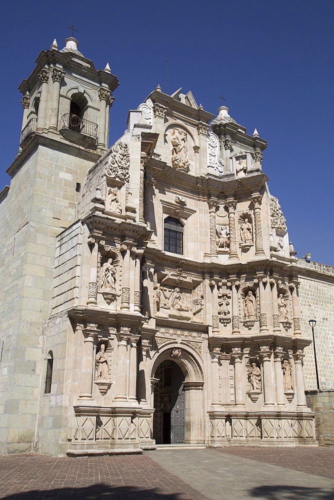 The Basilica Menor de la Soledad, completed in the late 1600s, Oaxaca City, Oaxaca, Mexico, North America